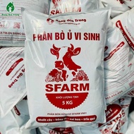 3 túi Phân gà Nhật Bản Aki viên nén phân bò ủ vi sinh phân trùn quế Sfarm Đặng Gia Trang túi 5kg