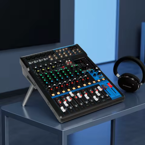 MG12XU MG 12 Way Analog Mixing Consoles Professional 12 Channel Sound Audio Mixer for Wedding Stage 