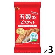 【3入組】Bourbon 五穀餅乾 32片（4片×8包）