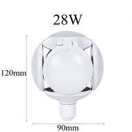 2022 News 4 in 1 Foldable LED Football Light E27 28W/40W AC 175-265V UFO Light Ball Bulb Cool white 