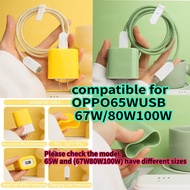 Charger case For OPPO 65w USB Reno6 Pro7/7 Pro Find X2-3 Ace2  K9 charger cover 67w reno 15 80W 100W