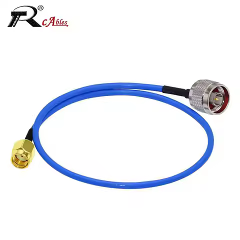 RG 402 Semi Flexible Cable N Type Male / Female to SMA Male RF Adapter Cable 50 Ohm RF Coaxial Pigta