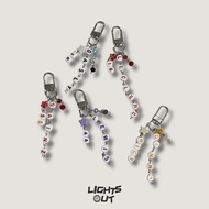 F1 drivers name keychain