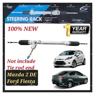 (WARRANTY 1YEAR) 100% NEW POWER STEERING RACK ASSY MAZDA 2 DE 1.5CC / FORD FIESTA (NOT INCLUDE TIE R