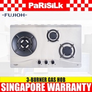 Fujioh FH-GS 5035 SVSS 3 Burner Gas Hob (Stainless Steel)