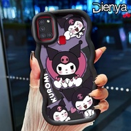 DIENYA Casing Hp Untuk Samsung A21s Case Pola melody kuromi Cesing Kasing baru Casing HP lensa kamer