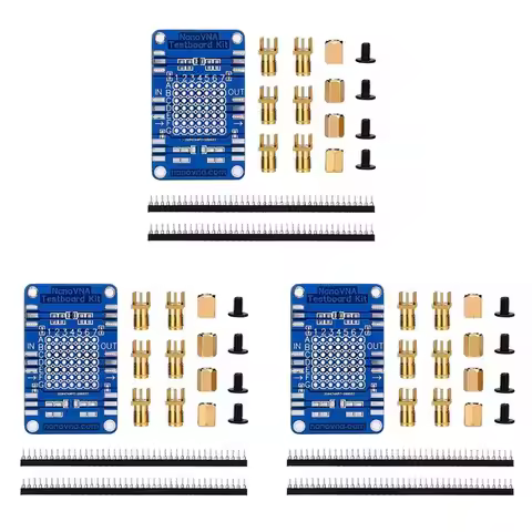 3X Nanovna Vector Network Analyzer Test Board Kit For Nanovna Network Analysis Test Board Demo Board