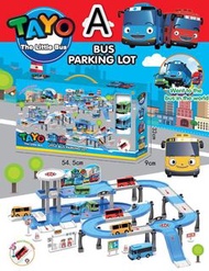 Tayo the little bus parking 停車場系列玩具