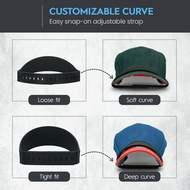 bangla|  Visor Bender for Hats Brim Bending Tool Easy Snap-on Hat Brim Shaper Tool with 9 Curve Opti