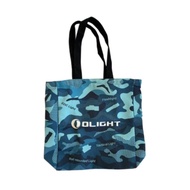 Olight Blue Camo Tote Bag
