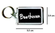 貝多芬 Beethoven Ludwig van 鑰匙圈 吊飾 / 鑰匙圈訂製