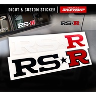 RSR STICKER DECAL JSM STYLE car decal car sticker decal sticker