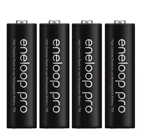 Genuine Panasonic Eneloop Pro AA 2600mAh 1.2V Ni-MH Pre-Charged Rechargeable Batteries for Camera Fl