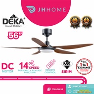 Deka Kronos 14 Speeds DC Motor 5 Blades Ceiling Fan (56") F5DC/F5DC L