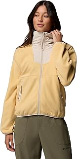 Women's Sequoia Grove Full Zip Fleece Jacket, Sand Dune, 2X