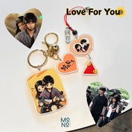 GANTUNGAN Love For You Phone Charm Keychain Song Weilong Zhang Jingyi Cdrama Chinese Drama Keychain