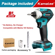 Kamolee 588N.M 1/4 “Bor Listrik Tanpa Sikat Bor Serbaguna Tanpa Kabel Kit Alat Listrik Pengemudi (Ko
