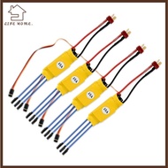 YELGIRL Brushless ESC, BEC Function Banana Head Electronic Speed Controller,  T Plug HW30A 40A Easy 
