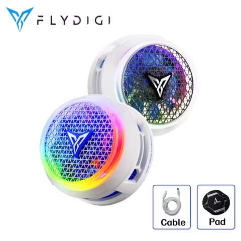 Flydigi B8X/B9X Cellphone Cooler Frequency Conversion Super Heat Dissipation Magnetic Radiator RGB L
