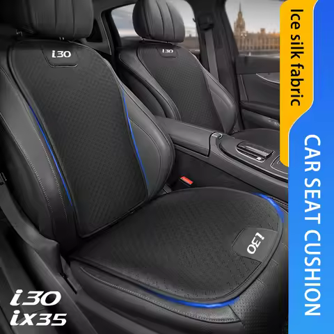 Ice Silk Car Front/Rear Seat Cover Universal Seat Protector Cushion For Hyundai I30 i30 N Line ix35 