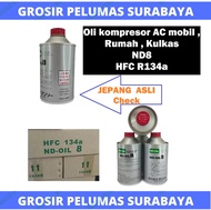 JEPANG Oli AC ND8 oil ND 8 NDS oil 8 Compressor oil oli Kompresor AC Mobil HFC R134a Oli Kompresor p