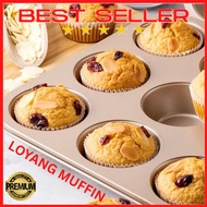 Bakeware 6 / 12 Cup Muffin Pan | Cupcake Tray | Muffin Tray | Cupcake Mold Pan