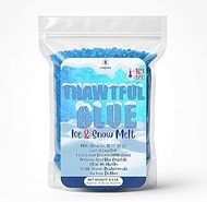 SymbionixEco Thawtful Blue Ice & Snow Melt – Snow Melt, Rock Salt, Driveway & Sidewalk Salt for Ice,
