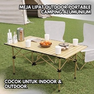 ATRIZ Outdoor Portable Camping Glamping Folding Table Aluminum