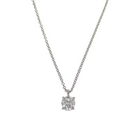 Authentic TIFFANY&Co.  Necklace Pt950Platinum/diamond Women used Direct from Japan ISEYA