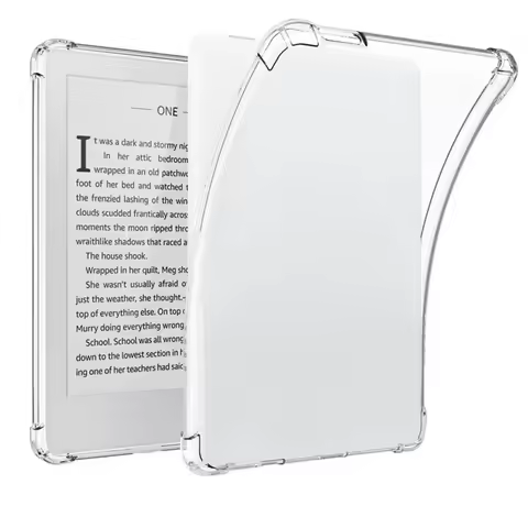 Anti-fall 7.8 Inch E-Reader Case Air Bag Wear Resistant Protective Cover TPU Transparent Clear Back 