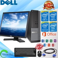 Desktop 3020 SFF Full SET With 19Inch Monitor - Pentium - Intel i3 - Intel i5 - Intel i7 - Window 10 Pro