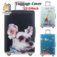 【SG】Luggage Cover Cute Dog Giraffe Travel Suitcase Protector Dustproof 22in 24in 26in 28in