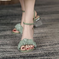 YK8 [Ready Stock] COMFORT HEEL 910 CLOUD RIBEN WOMEN SHOES