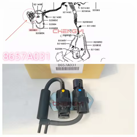 4WD Vacuum Solenoid Freewheel Clutch Solenoid Valve Fit For Pajero Montero Shogun V83W V87W V93W V95