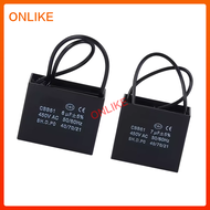 CBB61 fan starting capacitor 1.2/1.5/1.8/2.5/3/4:5/6/7UF ceiling fan range hood 450V