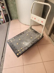 二手摺疊平板推車-4吋輪
