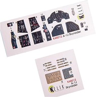 Leskit RSKK48012 1/48 Douglas Aircraft A-1J Skylader Interior 3D Decal (For Tamiya) Plastic Model De