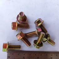 M8X20 FLANGE YELLOW CAP BOLT Bolt M8 X 20 KEY 12 LENGTH 2 CM 2CM BAUD M8X20 M8 X 20 2 8X20 8 X 20 20