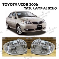 VIOS TAIL LAMP ALBINO (ORIGINAL DEPO👍)/ NCP42 FULL CLEAR JDM / DEPO