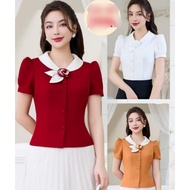 WHITE BOW STYLE DRESS CREATES A LUXURY STYLE B8822