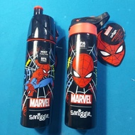 Smiggle Stainless Bottle Spiderman spritz flip