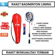 raket bulu tangkis yonex  badminton original lining  asli ori japan -  carbonek 21