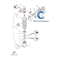 OIL SEAL CRANKSHAFT YAMAHA 75/85 HP OUTBOARD MARINE
