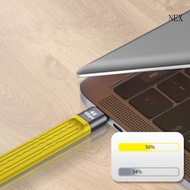 NEX Short USB C Cable 10 40Gbps Data Transfer PD Fast Charging USB C to USB C Cable