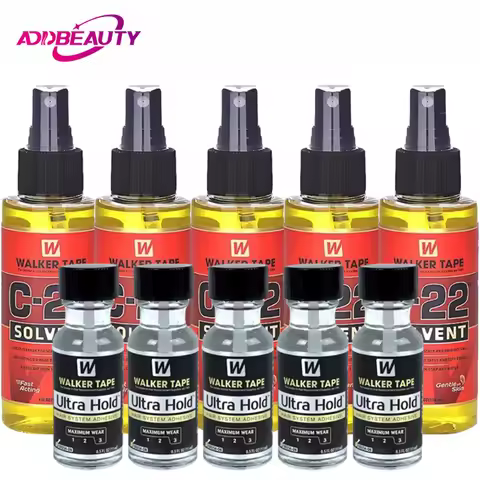 C-22 Solvent Glue Remover for Toupee Ultra Walker Tape Glue for Lace Frontal Wigs Adhensive Glue Rem