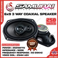SAMURAI KATANA 6x9 inch Two Way Coaxial Speaker Max Power 250Watts Kereta Speaker with Speaker Box 2