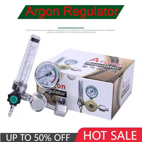 New 2022, CO2 Flow Meter Mig Tig 0-25 MPa, Standard Flow Meter, Welding Device, Argon Pressure Reduc