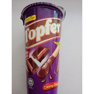 TOPFER CREAMY CHOCOLATE CRUNCHY STICKS