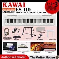 Kawai ES-110 88-key Digital Piano with Speakers - White (ES110 / ES 110)