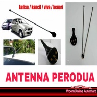Perodua Kancil Kelisa Kenari Viva Car Antenna Rod Replacement Part  Single or Twin Antenna Rod  FM/A